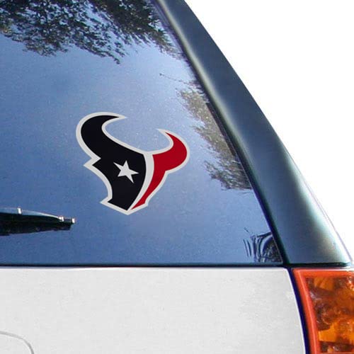 Stockdale Houston Texans Vinyl-Aufkleber, 15,2 x 15,2 cm, gestanzt, neu positionierbar