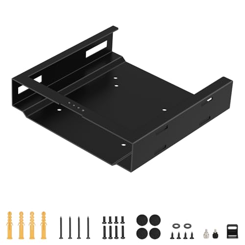Halterung für HP Desktop Mini PC Halterung VESA/Wand/Unter Schreibtisch Halterung für HP EliteDesk 800 805 HP ProDesk 600 405 400 HP 260 Desktop Mini PC Halter für HP mit Kabelbinder und Schrauben