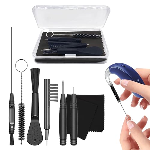 8PCS Reinigungsset für Hörgeräte Langlebig Hörgeräte Reiniger Tragbar Hörgeräte Reinigungsset Reinigungsset Hörgeräte Reisen Reinigungstücher für Hörgeräte Brillen Ohrhörer Ohrstöpsel