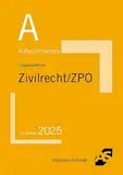 Aufbauschemata Zivilrecht / ZPO: BGB: Allgemeiner Teil, Schuldrecht, Sachenrecht, Familienrecht, Erbrecht. Handelsrecht, Gesellschaftsrecht, ... Gleichbehandlungsgesetz, Zivilprozessrecht