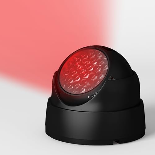 NEWZEROL Ir Illuminator Infrarotlampe Kompatibel Quest 3/2/Quest/PS VR2/Pico 4, No-Light Disturbance, Hochempfindliches Nachtsicht-Zusatzlicht mit Europäischem Standard-Schalteradapter (1,5 m) Schwarz