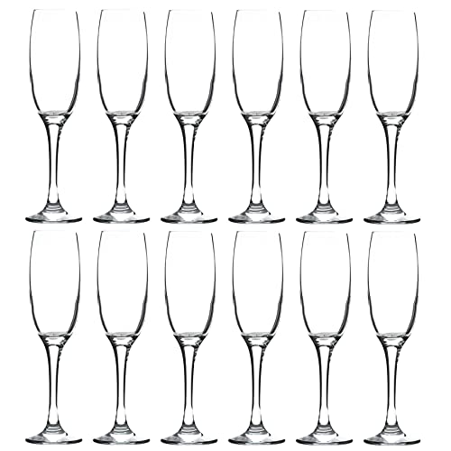 LAV Veranstaltungsort Glas Champagnerflöten - 220ml - Pack Von 12