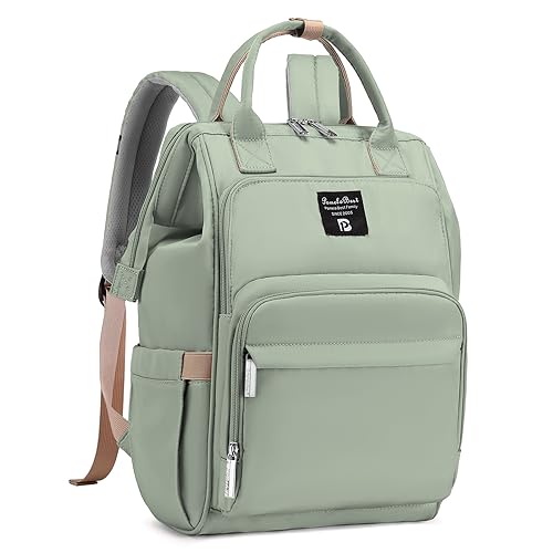 Pomelo Best Baby Wickelrucksack macaron Wickeltasche Rucksack mit wasserdicht Wickelunterlage Große Kapazität Reiserucksack für Unterwegs