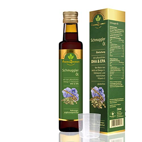 Schmuggleröl Ölmischung mit DHA & EPA 250 ml - MZL | Nahrungsergänzung