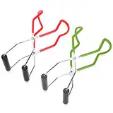 GYZOUKA 2pcs Konservenglas Lifter Edelstahl Konservenzangen Fütterungsflaschen - Wide Mund Konservenwerkzeuge mit Griffgriff