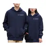 Zopmopae Individuell bestickter römischer Ziffern-Hoodie/Paar-Hoodies, besonderer Tag, Datum/Jahrestag, Geburtstag, Valentinstag, Paar-Geschenk