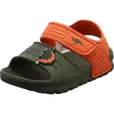 KangaROOS Jungen Kangaswim Ii Sandale, Military Green Flame, 27 EU