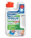 COLLO BÜGLATT Bügeleisen Reiniger 125ml I Reinigungsmittel für die Bügeleisen Pflege I Entfernt Kalk & haftende Rückstände I Einfaches, glattes Bügeln