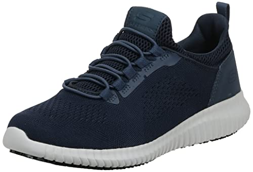 Skechers Cessnock Food Service Herrenschuhe, marineblau, 10.5 Wide