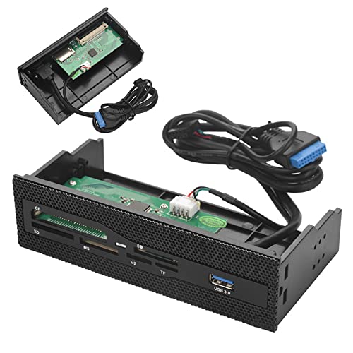 Interner Multifunktionskartenleser Dashboard PC Frontseite SD Kartenleser und Super Speed USB 3.0 Anschluss + SD/MS/XD / M2 / CF/TF.