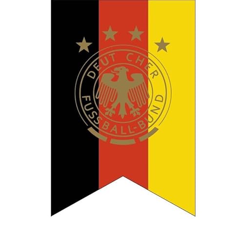 Europapokal 2024 Flaggen, Euro 2024 Wimpelkette Flaggen mit teilnehmenden Teams Flaggen, Wappen Körper Flagge für Garten, Bar, Party Dekoration