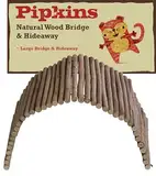 Pipkins Holzbrücke und Versteck Habitat Home - Groß - für Kaninchen, Hamster und Meerschweinchen