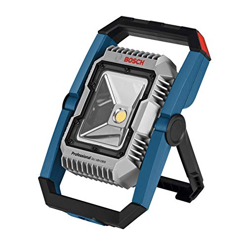 Bosch Professional 18V System Akku LED-Baustellenlampe GLI 18V-1900 (max. Helligkeit 1900 Lumen, ohne Akkus und Ladegerät, im Karton)