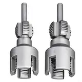 HomeVortex Innen-Außengewindeschneider, 20 mm, 25 mm, Wasserrohr-Gewindeschneider, integrierte Schneideisen für PPR-PVC-Rohre, 1/2 Zoll, 3/4 Zoll Sanitärprojekte