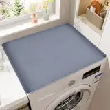 Kühlschrankmatte 60x60cm,Silikon Kühlschrankmatten mit Erhöhtem Rand,bodenmatte für den kühlschrank,Mini Tropfschale für Den Kühlschrank,Multifunktional Kühlschrank-Bodenschutz Pads