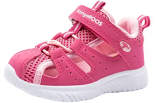 KangaROOS Unisex Baby KI-Rock Lite EV Sneaker, Daisy Pink/Fuchsia Pink 6176, 21 EU