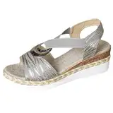 shopping online Sandalen Damen Sommer Ergonomische Orthopädische Damensandalen Elegante Breite Füße Weiche Sohle Sommerschuhe Bequeme Keilabsatz Slingback warehouse deals angebote Grey 38