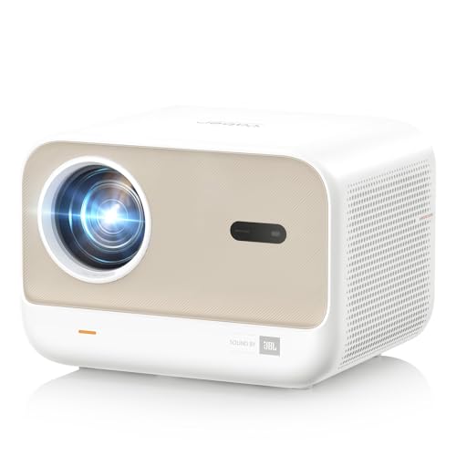 Beamer Sound by JBL, 700 ANSI 1080P Native Projektor, Yaber L2s Nahtloser Autofokus Video Beamer, LED Beamer mit WiFi6 und Bluetooth 5.1 Heimkino Beamer für Handy/Laptop, Kompatibel mit TV Stick