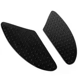 1 Paar Tankpad Motorrad, Universal Gummi Motorräder Tank Schutz Aufkleber Universal Motorcycle Side Gas Knee Grip Protection 3D Motorrad Anti Rutsch Aufkleber Motorcycle Tank Traction Pad