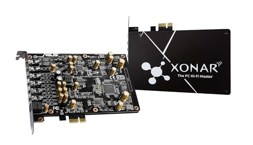 ASUS Xonar AE interne 7.1 Kanal PCI-E – Karten Sons (7.1 Kanal, 32 Bit, 110 Db, 103 Db, 24 Bit/192 kHz