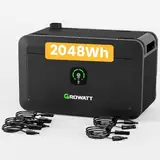 Balkonkraftwerk Speicher Growatt NOAH 2000 mit 1800W PV-Eingangsleistung IP66 für Balkonkraftwerk (NOAH 2000 * 1)