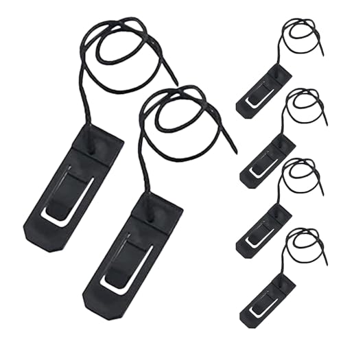 Board Fin Clip,Surfboard Fin Clip | Ersatz-Surfbrett-Flossen-Basisstift,6 Stück Surfen Watershed Clip abnehmbare Paddle Board Clip Surfbrett Zubehör