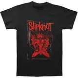 Slipknot Herren Tot-Effekt T-Shirt, Schwarz, XL