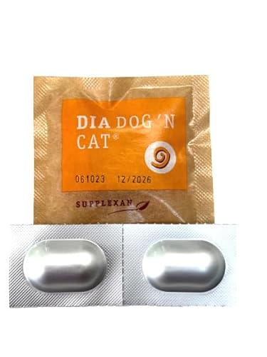 2 Tabletten für Katzen, professionelle effektive Entwurmung + 1 DIA DOG'N CAT Tablette, diätetisches Mittel bei Durchfall, Wurmkur Katze, Entwurmungsmittel