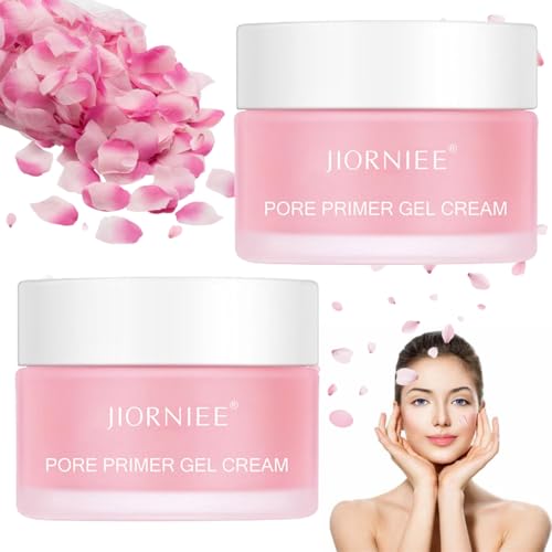 2 Stück Pore Primer Gel Cream, Pore Filling Gel Cream | Pore Primer Gel Cream| Make Up Base Gel Cream | Invisible Pore Face Primer für alle Hauttöne Geeignet