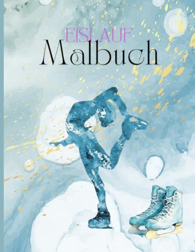 Eislauf Malbuch