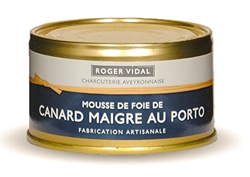 Roger Vidal - Pastete Entenleber mit Portwein (Canard Maigre au Porto) 125 g