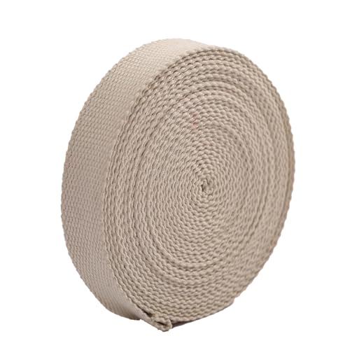 jdstty 25 Mm Breites Baumwoll Gurtband Für Taschenhandle 50 Yard Langstufe Gurtband Für Rucksäcke Gepäckschultergurt