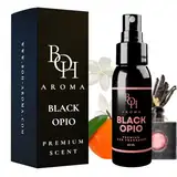 BOH-Aroma Auto Duft BLACK OPIO - Auto Parfüm und auto lufterfrischer Innenraum, neutralisiert Gerüche im Auto, Autoduft mit eigenem parfum, autozubehör innenraum 60ml