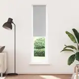 Verdunkelungsrollo Hellgrau 60x210 cm - 100% Polyester, lichtdicht & langlebig - Perfekt für Schlafzimmer & Wohnzimmer