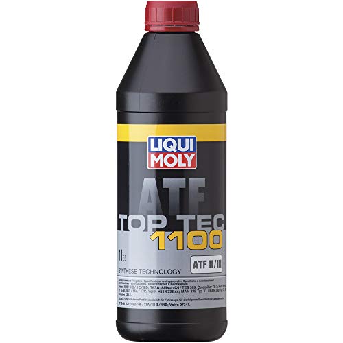 LIQUI MOLY Top Tec ATF 1100 | 1 L | Getriebeöl | Hydrauliköl | Art.-Nr.: 3651, farblos