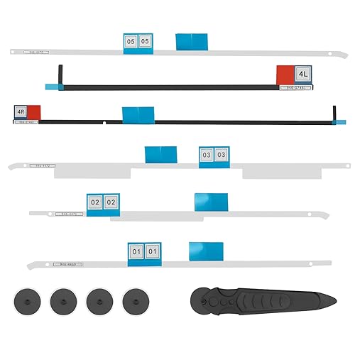 Boloest LCD-Display-Klebestreifen Aufkleber Ersatzband Professionelles Reparaturset kompatibel mit Apple iMac 21,5 Zoll A1418 Retina 2017 2019 2020 (mit Öffnungswerkzeug)