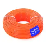 LaGreen Nylon Trimmerfaden Mähfaden für Rasentrimmer und Freischneider - Geeignet zum Trimmen von Rasen, Rasenkanten und Unkraut - Orange 2,0 mm x 100 m