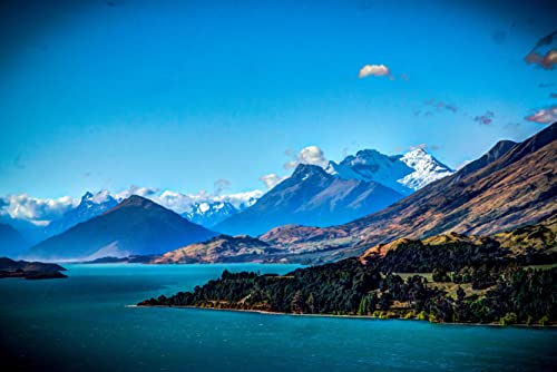Hansepuzzle 23883 - Neuseeland 2000 Teile | Natur Puzzle Mit Hochwertiger Aufbewahrung: Kartonbox Und Wieder Verschließbarem Beutel | Maße: 90 x 60 cm