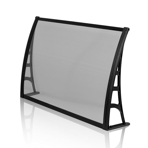 Polycarbonat Vordach 120x70 cm, klar