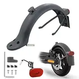 Gleamydot Hinterer Kotflügel Electric Scooter Hinterers Fender Ersatz Sets Kompatibel für Xiaomi E Roller Mi M365 S1 Pro 2 Essential Mudguard Zubehör (Schwarz)