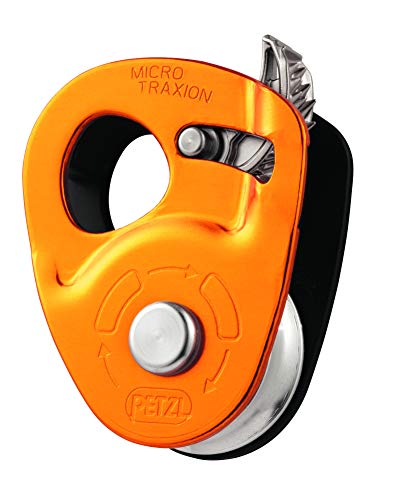 PETZL - Rolle MICRO TRAXION - Unisex, Orange, Einheitsgröße