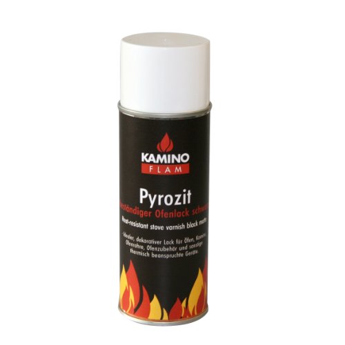 Kamino-Flam 333330 Ofenlack-Spray 300 ml, schwarz matt