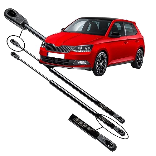 Ramor Strutz 2x Gasfeder Dämpfer Heckklappe Kompatibel mit Skoda Fabia (NJ3) Fließheck 2014-2021. Gasdruckfeder Heckklappendämpfer Ersatz für 6V6827550A und Andere.