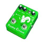 JOYO Octave Fuzz Pedal Germanium Fuzz 60er Rock-Effekt mit „Mid-Cut“ für E-Gitarre – True Bypass (Voodoo Fuzz JF-12)