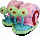 SpongeBob Schwammkopf 3D Plüsch Gary Slipper Pantoffeln Hausschuhe Gr. 35-37