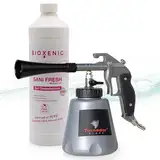 BIOXENIC-TORNADOR-Set: Tornador Black Z-020RS Reinigungspistole inkl. 1L Sani Fresh Flächendesinfektionslösung + Geruchsentfernung. Tiefgründige Profi-Hygiene