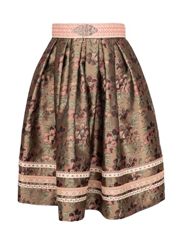 Krüger Dirndl Damen Trachtenrock 262065 beige 44