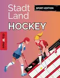 Stadt Land Hockey: Fan-Edition Quiz Geschenk für Hockeyfans & Spieler*innen: Spielblock mit 35 Blatt Din-A4 (Seiten zum Ausschneiden)