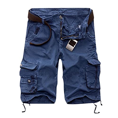 Kurze Hosen Herren Shorts Herren Bermuda Shorts Herren Cargo Shorts Sport Sommer Freizeithose Verstellbarer Länge Short Schwarz Herren Outdoor Hosen Für Herren Kurz,Herren 3/4 Hose Sporthose Eng