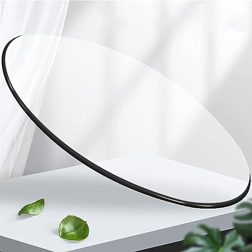 Glas-Tischplatte für runden Glas-Esstisch, Ersatztischoberfläche für Glas-Esstisch, Tischplatte aus gehärtetem Glas, 38 cm, 50 cm, 75 cm, 88 cm, 100 cm
